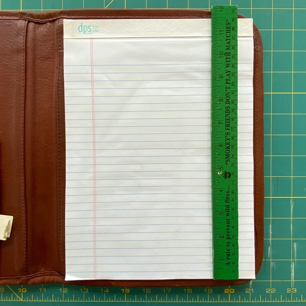Will Leather Goods Multicolor Patterned Binder